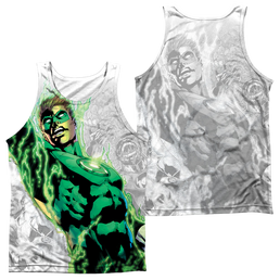 Green Lantern Light Em Up Men's All Over Print Tank Men's All Over Print Tank Green Lantern   