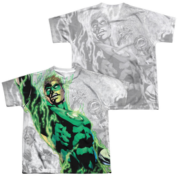 Green Lantern Light Em Up (Front/Back) - Youth All-Over Print T-Shirt Youth All-Over Print T-Shirt (Ages 8-12) Green Lantern   