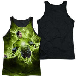 Green Lantern Inner Strength Men's Black Back Tank Men's Black Back Tank Green Lantern   