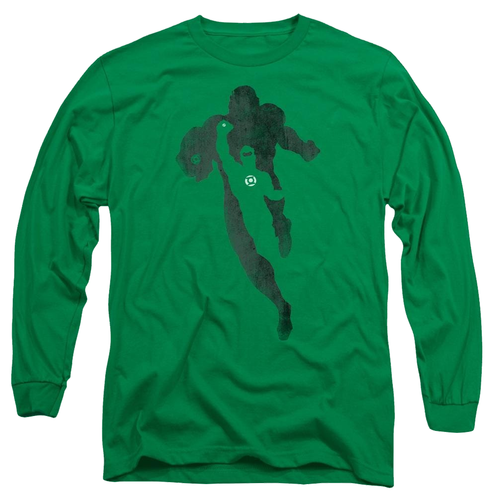 DC Comics Lantern Knockout - Men's Long Sleeve T-Shirt Men's Long Sleeve T-Shirt Green Lantern   