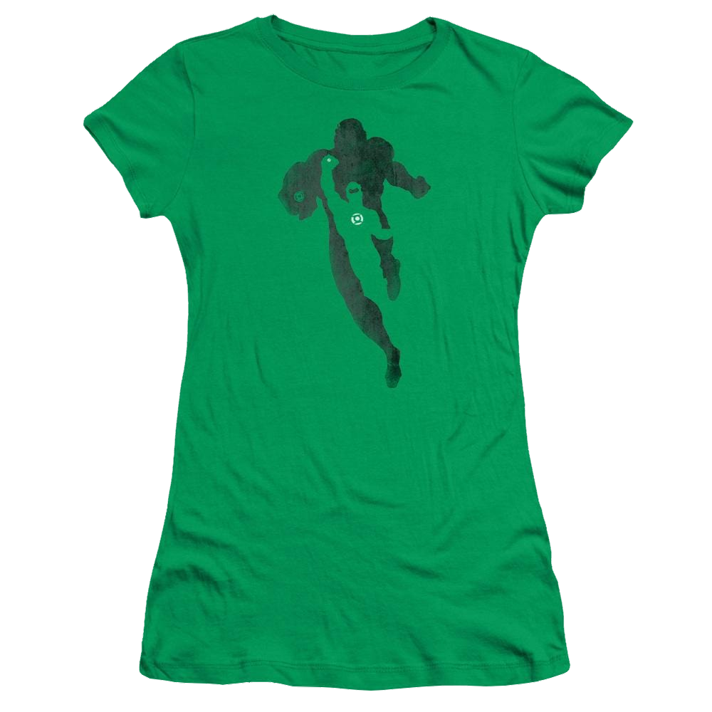 DC Comics Lantern Knockout - Juniors T-Shirt Juniors T-Shirt Green Lantern   