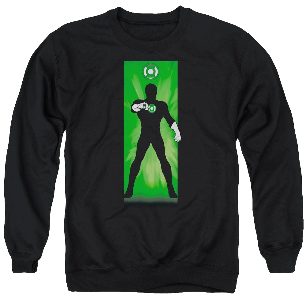 DC Comics Green Lantern Block - Men's Crewneck Sweatshirt Men's Crewneck Sweatshirt Green Lantern   