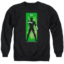 DC Comics Green Lantern Block - Men's Crewneck Sweatshirt Men's Crewneck Sweatshirt Green Lantern   