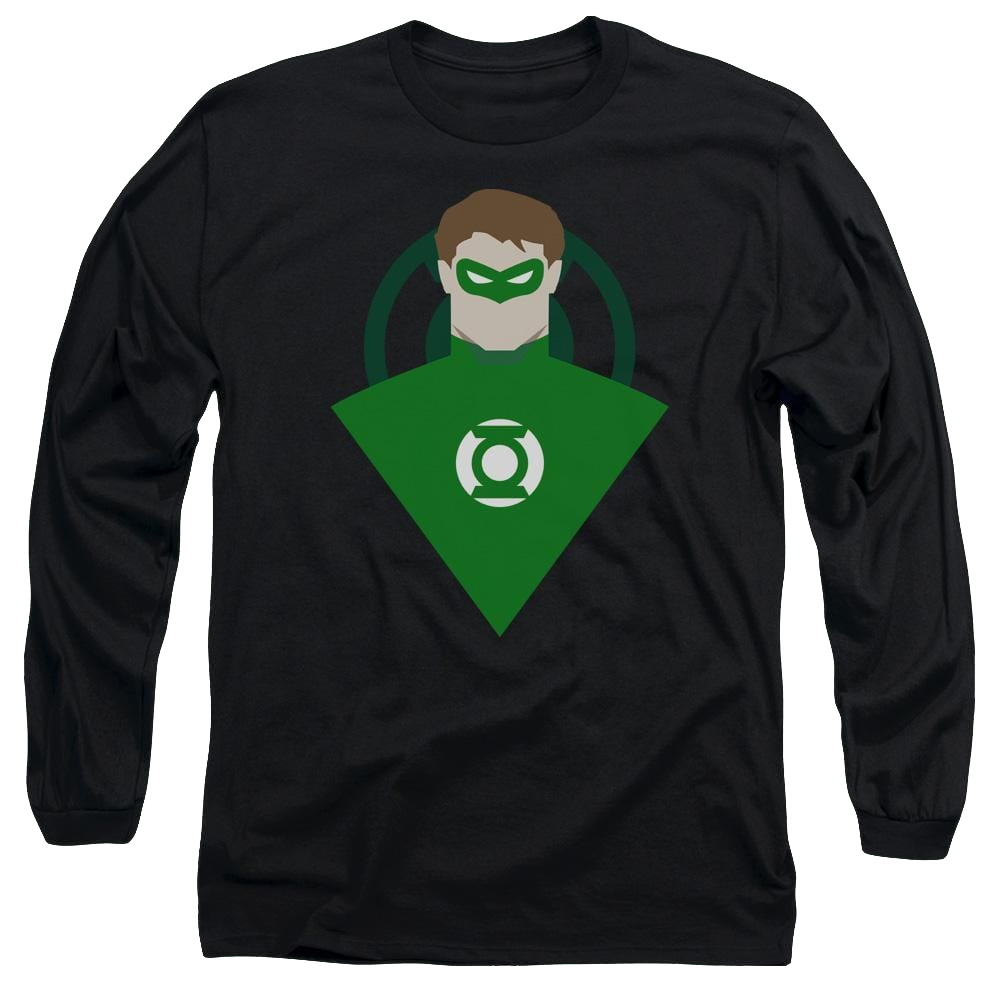 DC Comics Simple Gl - Men's Long Sleeve T-Shirt Men's Long Sleeve T-Shirt Green Lantern   