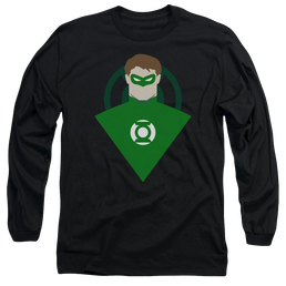 DC Comics Simple Gl - Men's Long Sleeve T-Shirt Men's Long Sleeve T-Shirt Green Lantern   