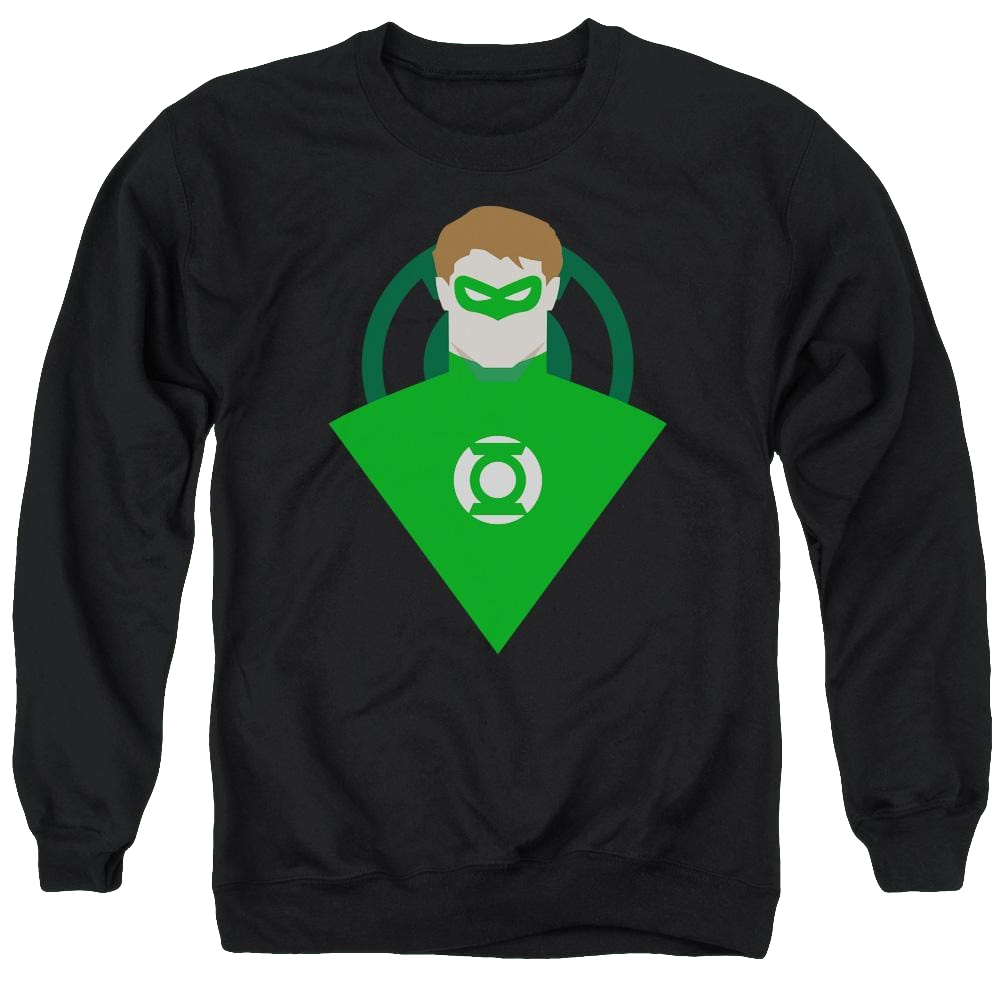 DC Comics Simple Gl - Men's Crewneck Sweatshirt Men's Crewneck Sweatshirt Green Lantern   