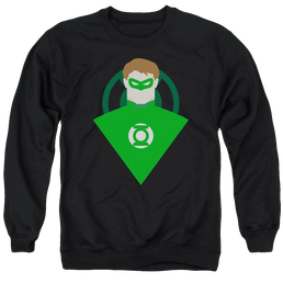 DC Comics Simple Gl - Men's Crewneck Sweatshirt Men's Crewneck Sweatshirt Green Lantern   