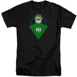 DC Comics Simple Gl - Men's Tall Fit T-Shirt Men's Tall Fit T-Shirt Green Lantern   