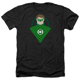 DC Comics Simple Gl - Men's Heather T-Shirt Men's Heather T-Shirt Green Lantern   