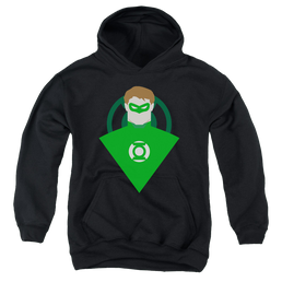 Green Lantern Simple Gl - Youth Hoodie Youth Hoodie (Ages 8-12) Green Lantern   