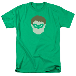 DC Comics Gl Head - Men's Regular Fit T-Shirt Men's Regular Fit T-Shirt Green Lantern   