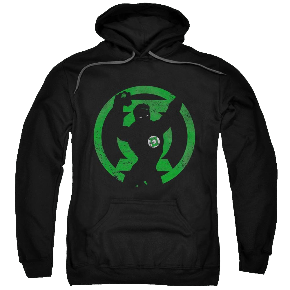 DC Comics Gl Symbol Knockout - Pullover Hoodie Pullover Hoodie Green Lantern   