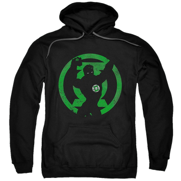 DC Comics Gl Symbol Knockout - Pullover Hoodie Pullover Hoodie Green Lantern   