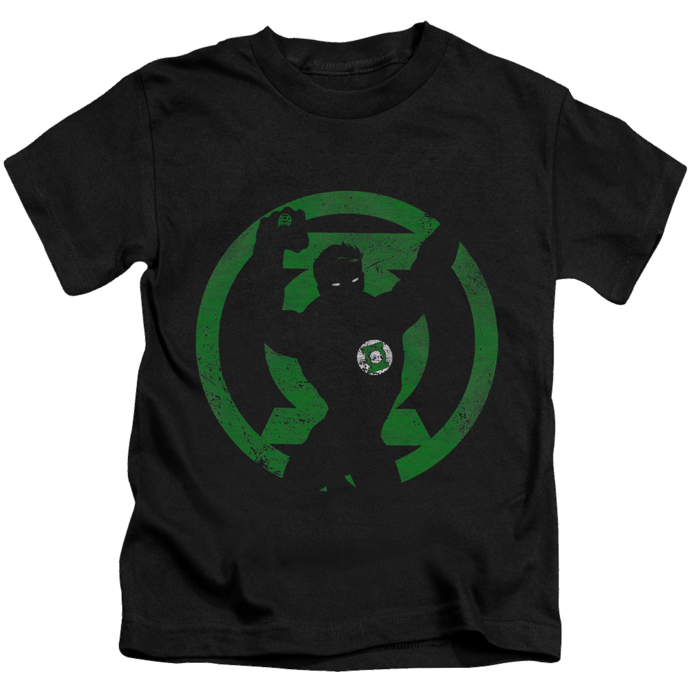 Green Lantern Gl Symbol Knockout - Kid's T-Shirt Kid's T-Shirt (Ages 4-7) Green Lantern   