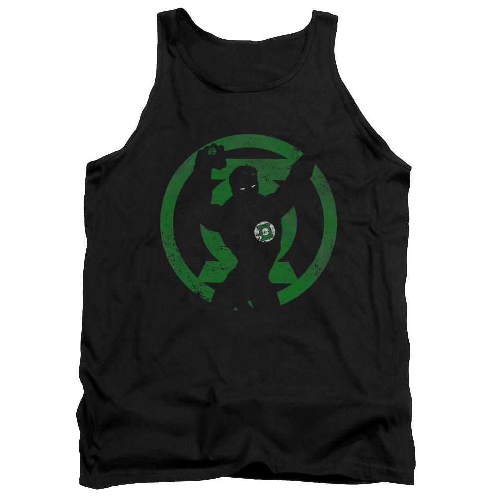 DC Comics Gl Symbol Knockout Men's Tank Men's Tank Green Lantern   