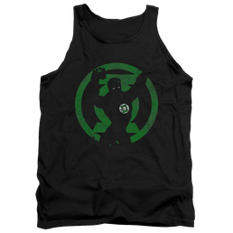 DC Comics Gl Symbol Knockout Men's Tank Men's Tank Green Lantern   