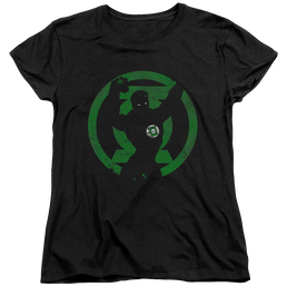 DC Comics Gl Symbol Knockout - Women's T-Shirt Women's T-Shirt Green Lantern   
