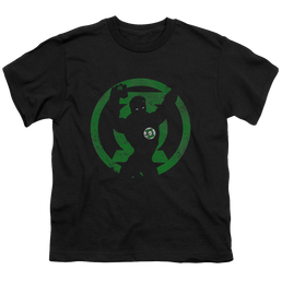 Green Lantern Gl Symbol Knockout - Youth T-Shirt Youth T-Shirt (Ages 8-12) Green Lantern   