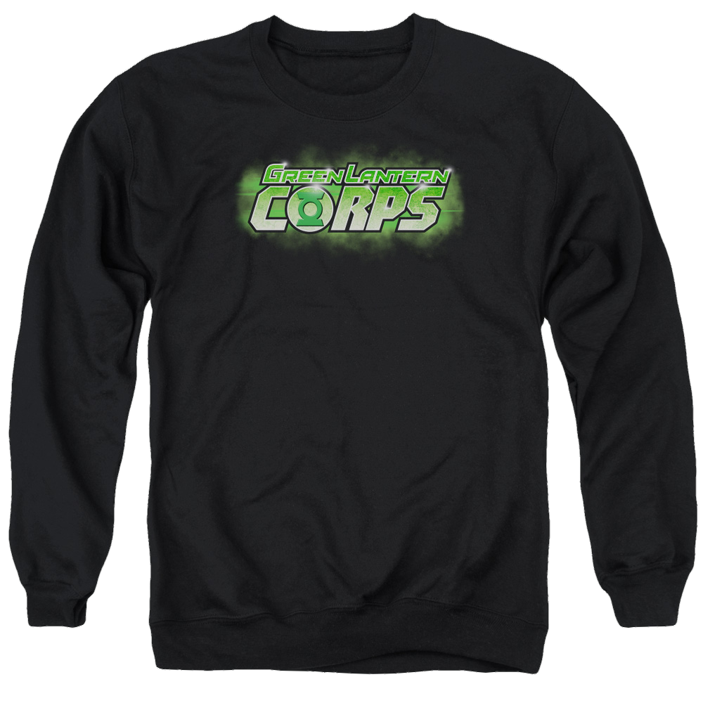 Green Lantern Gl Corps Title - Men's Crewneck Sweatshirt Men's Crewneck Sweatshirt Green Lantern   