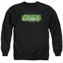 Green Lantern Gl Corps Title - Men's Crewneck Sweatshirt Men's Crewneck Sweatshirt Green Lantern   