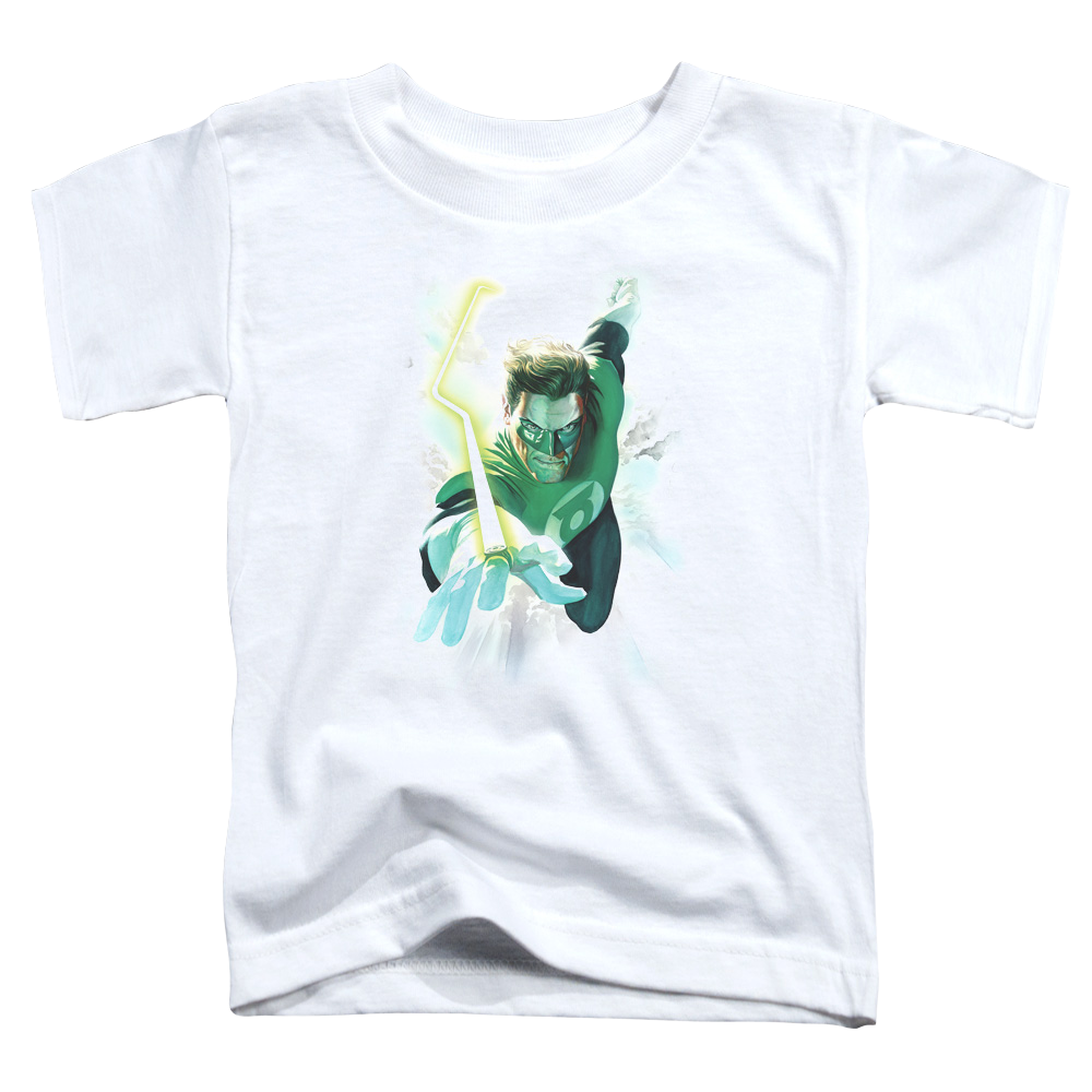 Green Lantern Clouds - Kid's T-Shirt Kid's T-Shirt (Ages 4-7) Green Lantern   