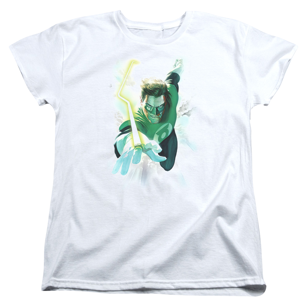 Green Lantern Clouds - Women's T-Shirt Women's T-Shirt Green Lantern   