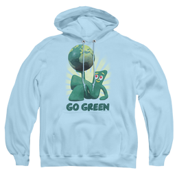 Gumby Go Green - Pullover Hoodie Pullover Hoodie Gumby   