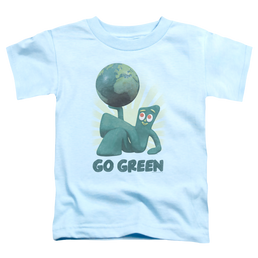 Gumby Go Green Kid's T-Shirt (Ages 4-7) Kid's T-Shirt (Ages 4-7) Gumby   