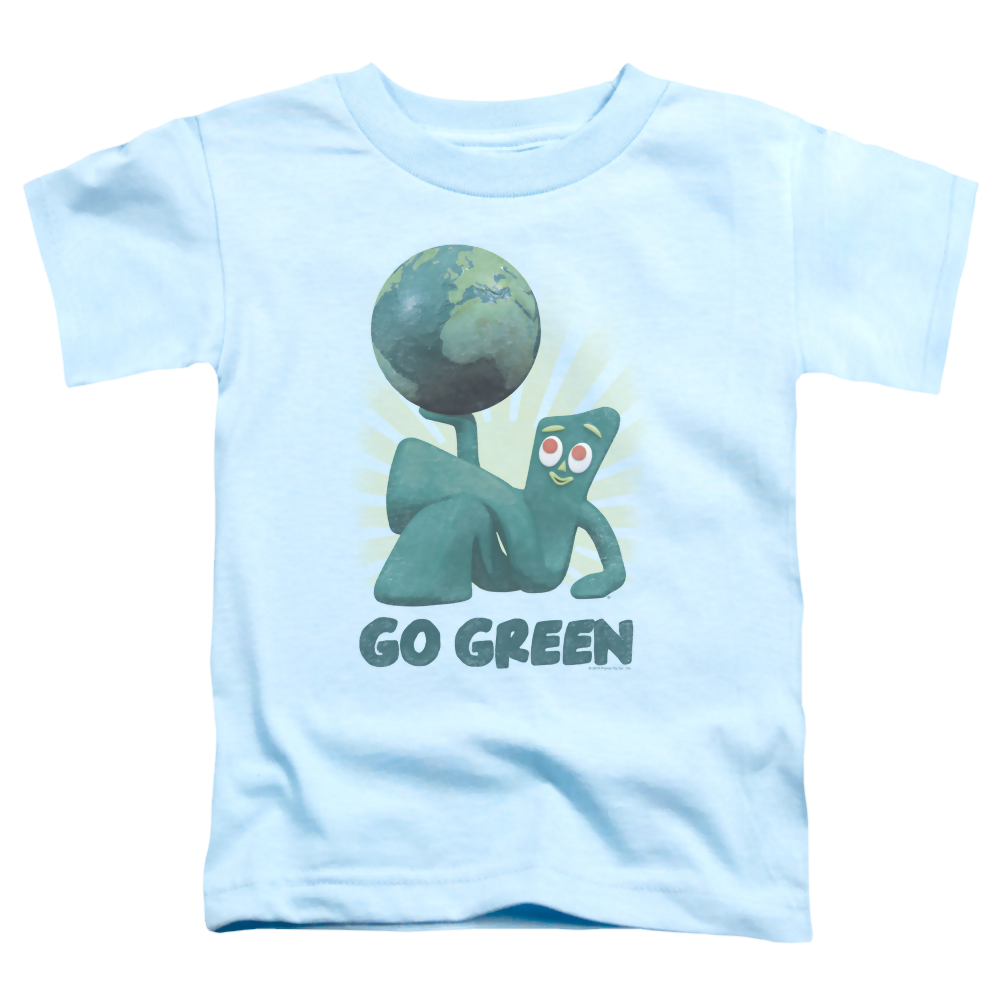 Gumby Go Green Toddler T-Shirt Toddler T-Shirt Gumby   