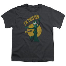 Gumby Twisted Youth T-Shirt (Ages 8-12) Youth T-Shirt (Ages 8-12) Gumby   
