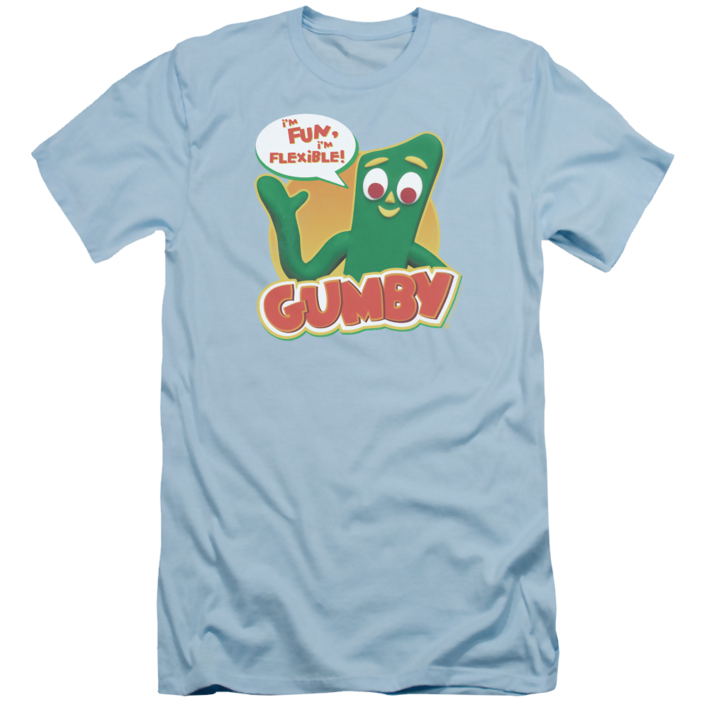 Gumby Fun & Flexible Men's Slim Fit T-Shirt Men's Slim Fit T-Shirt Gumby   