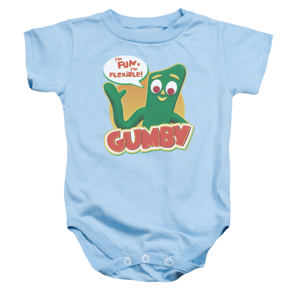 Gumby Fun & Flexible Baby Bodysuit Baby Bodysuit Gumby   