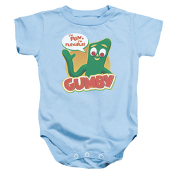 Gumby Fun & Flexible Baby Bodysuit Baby Bodysuit Gumby   