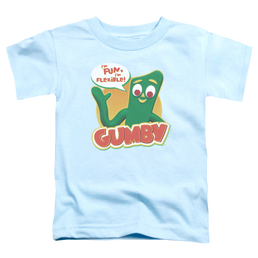 Gumby Fun & Flexible - Toddler T-Shirt Toddler T-Shirt Gumby   