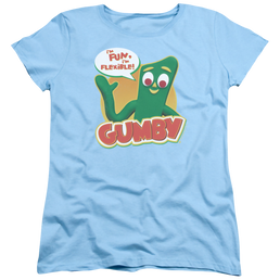 Gumby Fun & Flexible Women's T-Shirt Women's T-Shirt Gumby   