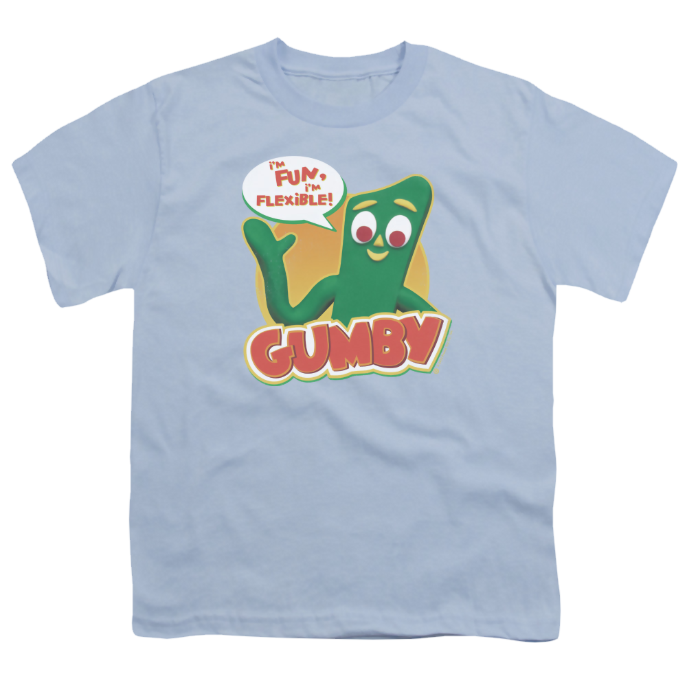 Gumby Fun & Flexible Youth T-Shirt (Ages 8-12) Youth T-Shirt (Ages 8-12) Gumby   