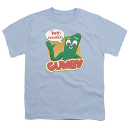 Gumby Fun & Flexible Youth T-Shirt (Ages 8-12) Youth T-Shirt (Ages 8-12) Gumby   