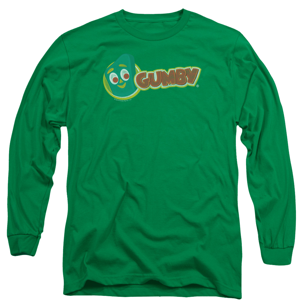 Gumby Logo Men's Long Sleeve T-Shirt Men's Long Sleeve T-Shirt Gumby   