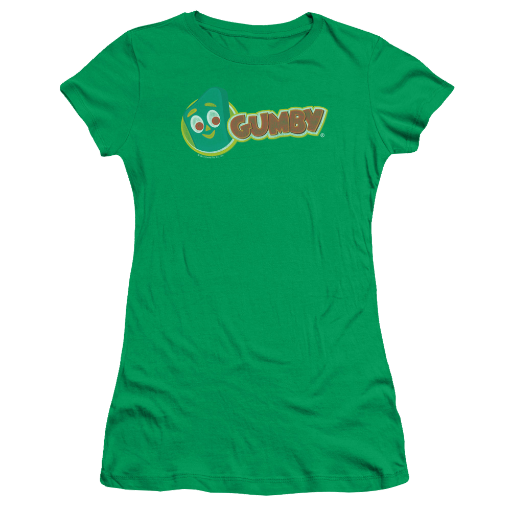 Gumby Logo Juniors T-Shirt Juniors T-Shirt Gumby   