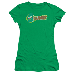 Gumby Logo Juniors T-Shirt Juniors T-Shirt Gumby   