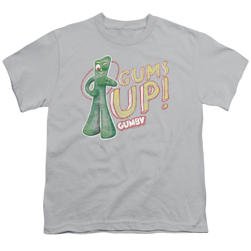 Gumby Gums Up Youth T-Shirt (Ages 8-12) Youth T-Shirt (Ages 8-12) Gumby   