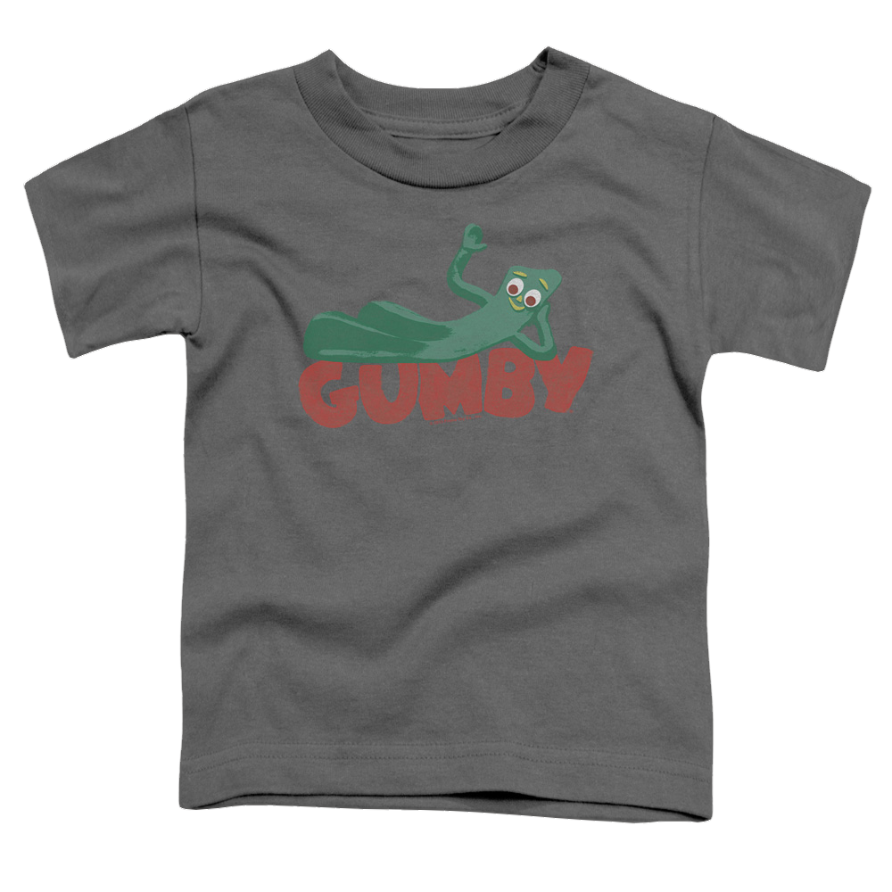Gumby On Logo Kid's T-Shirt (Ages 4-7) Kid's T-Shirt (Ages 4-7) Gumby   