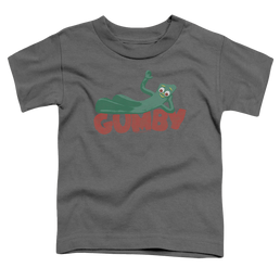 Gumby On Logo Kid's T-Shirt (Ages 4-7) Kid's T-Shirt (Ages 4-7) Gumby   