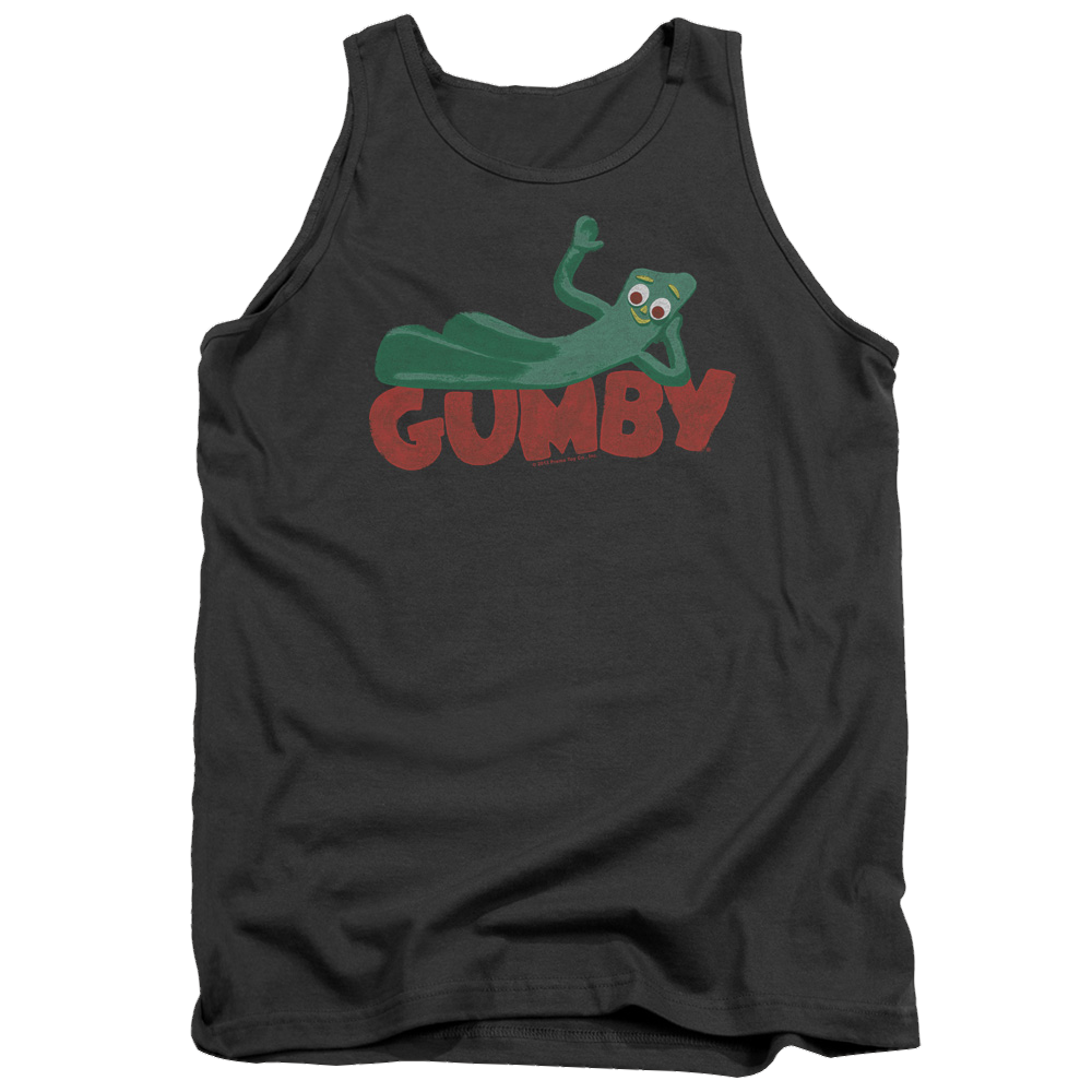 Gumby On Logo Men's Tank Men's Tank Gumby   