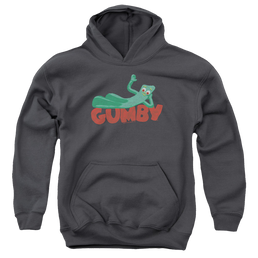 Gumby On Logo Youth Hoodie (Ages 8-12) Youth Hoodie (Ages 8-12) Gumby   