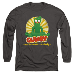 Gumby Optimist Men's Long Sleeve T-Shirt Men's Long Sleeve T-Shirt Gumby   
