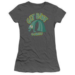 Gumby Get Bent Juniors T-Shirt Juniors T-Shirt Gumby   