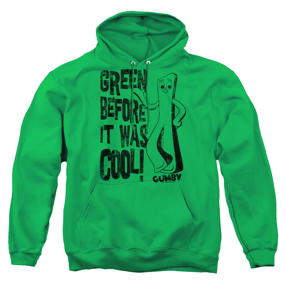 Gumby Cool Green - Pullover Hoodie Pullover Hoodie Gumby   