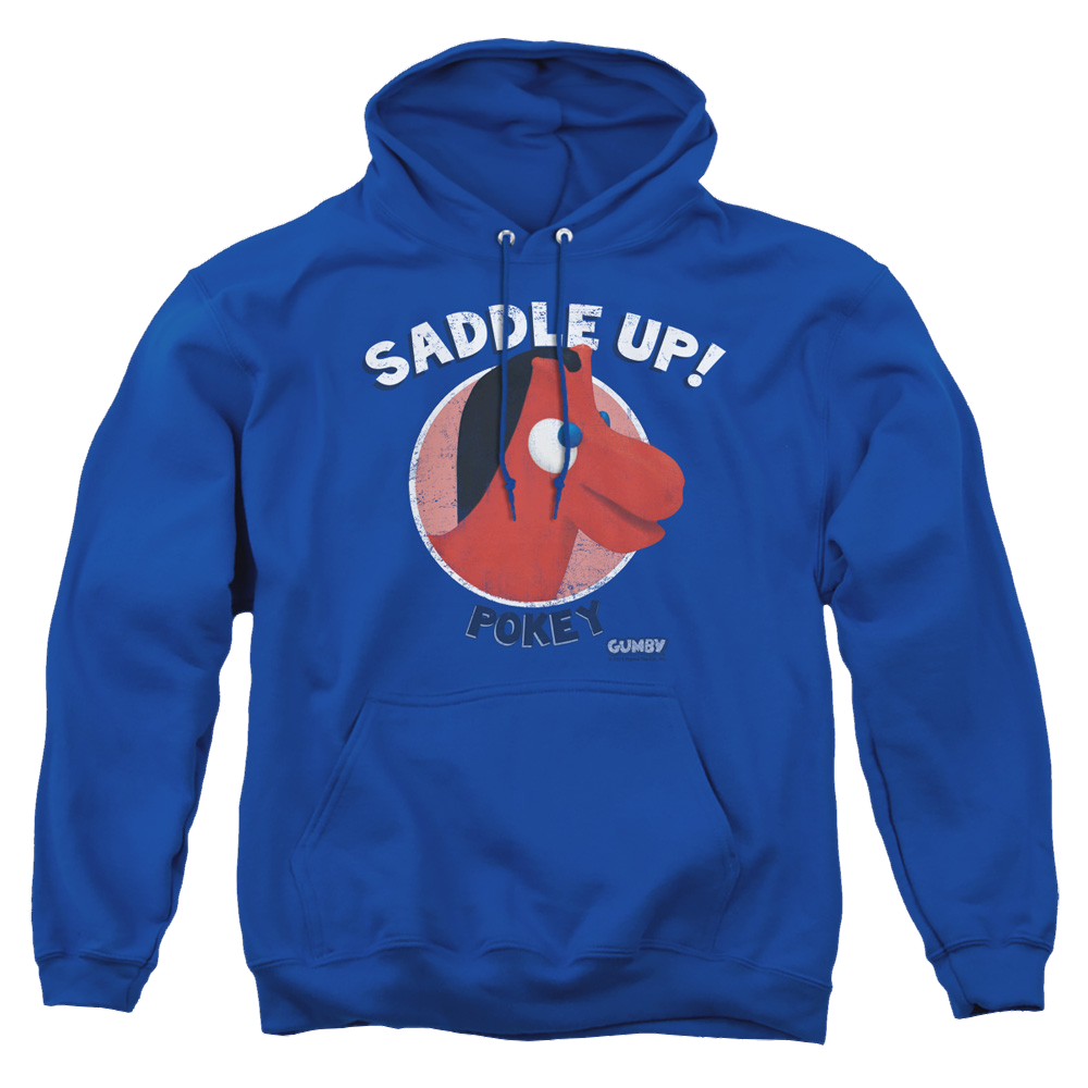 Gumby Saddle Up Pullover Hoodie Pullover Hoodie Gumby   