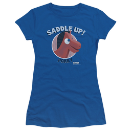 Gumby Saddle Up Juniors T-Shirt Juniors T-Shirt Gumby   
